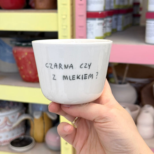 Czarna czy z mlekiem? Czarka 270 ml