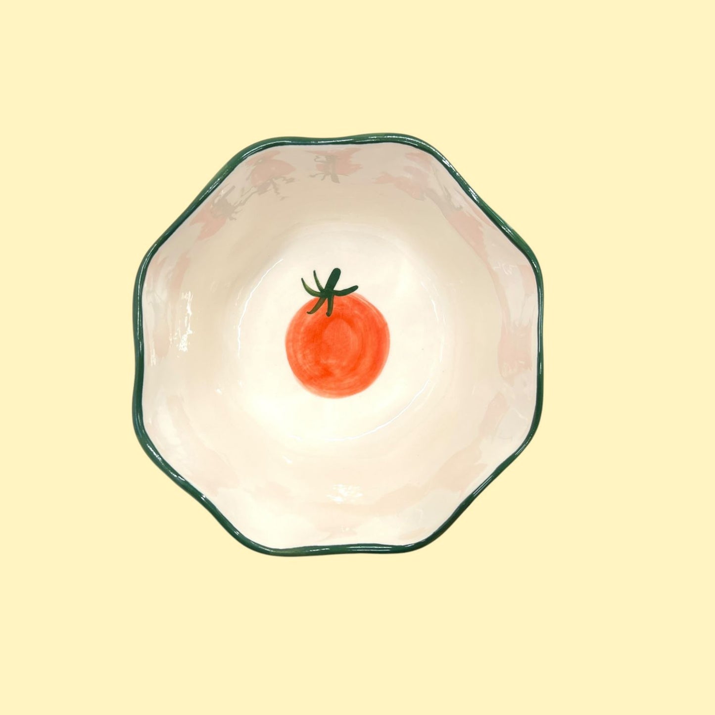 Miska-kwiatek w pomidory