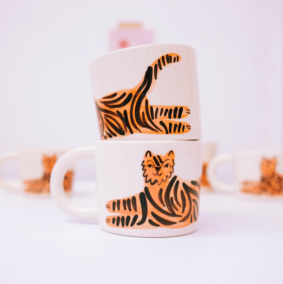 Kubek z tygrysem
