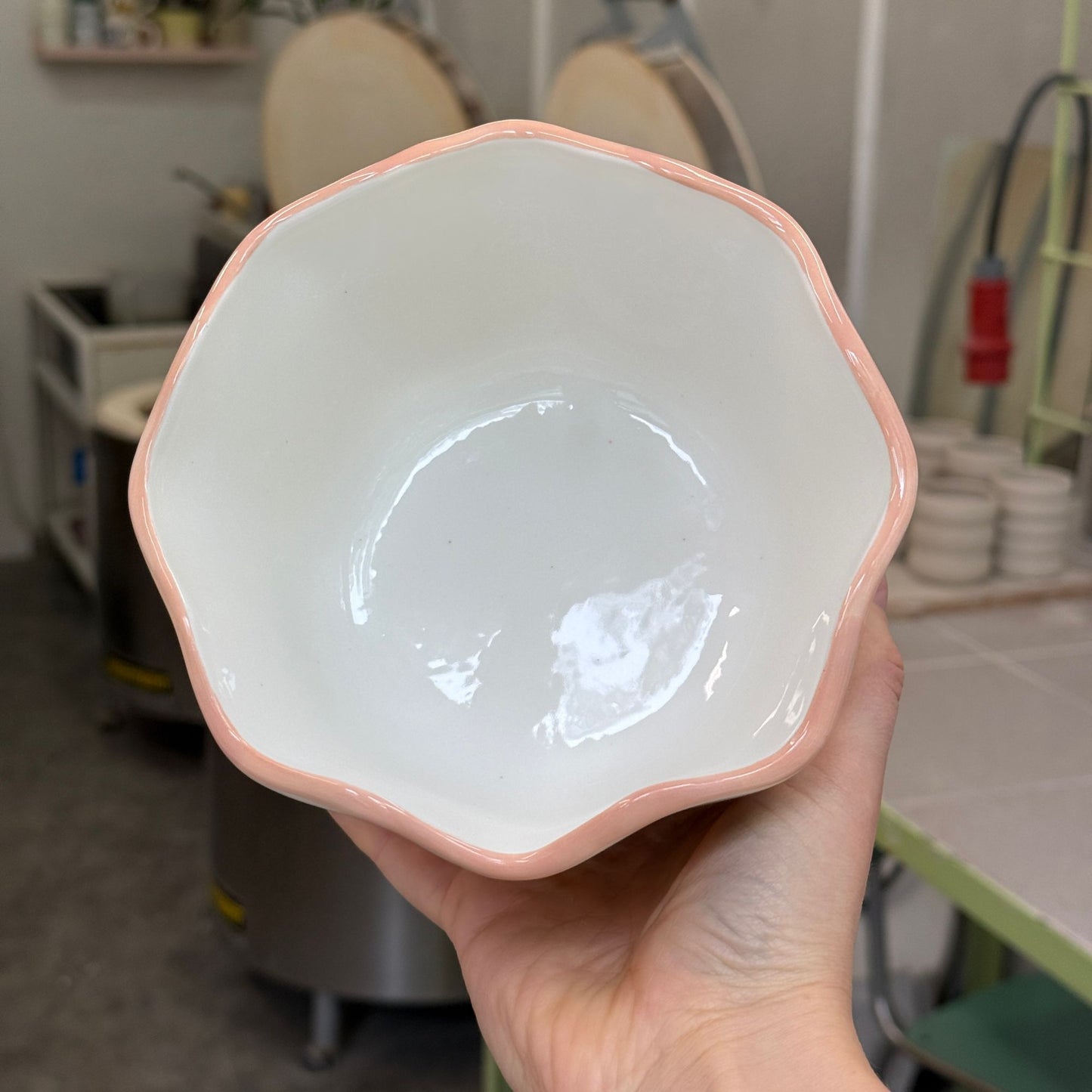 Miska-kwiatek w cytryny