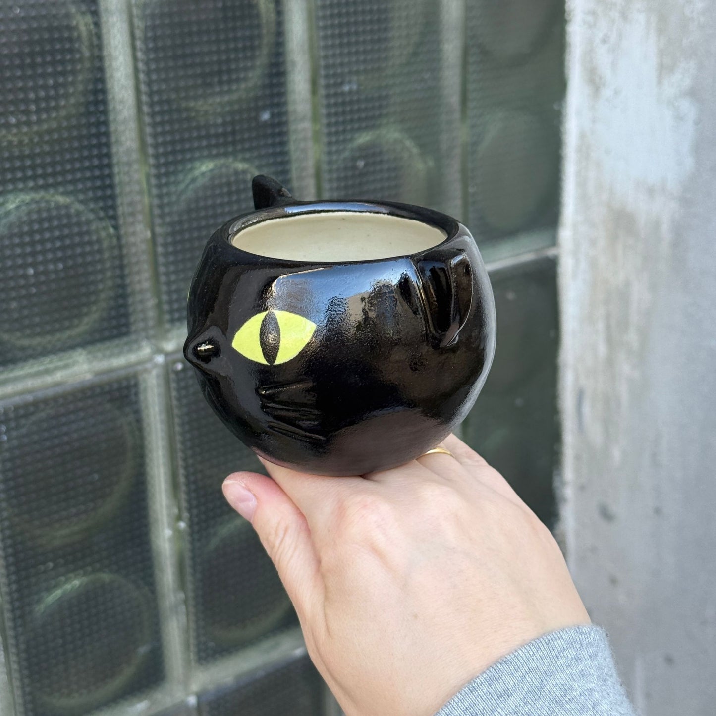 Czarka-kot / nietoperz o zielonych oczach 270 ml