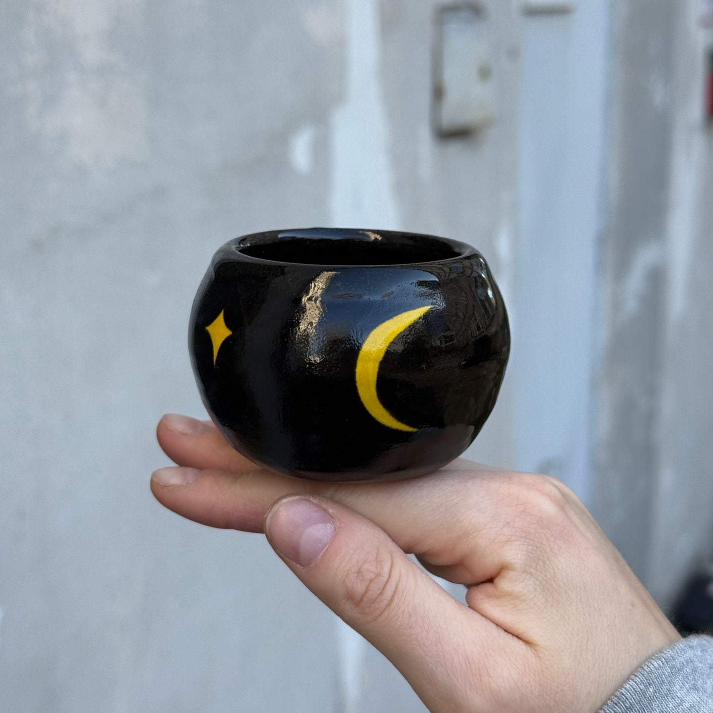 mała czarka z nocnym niebem do espresso 90 ml