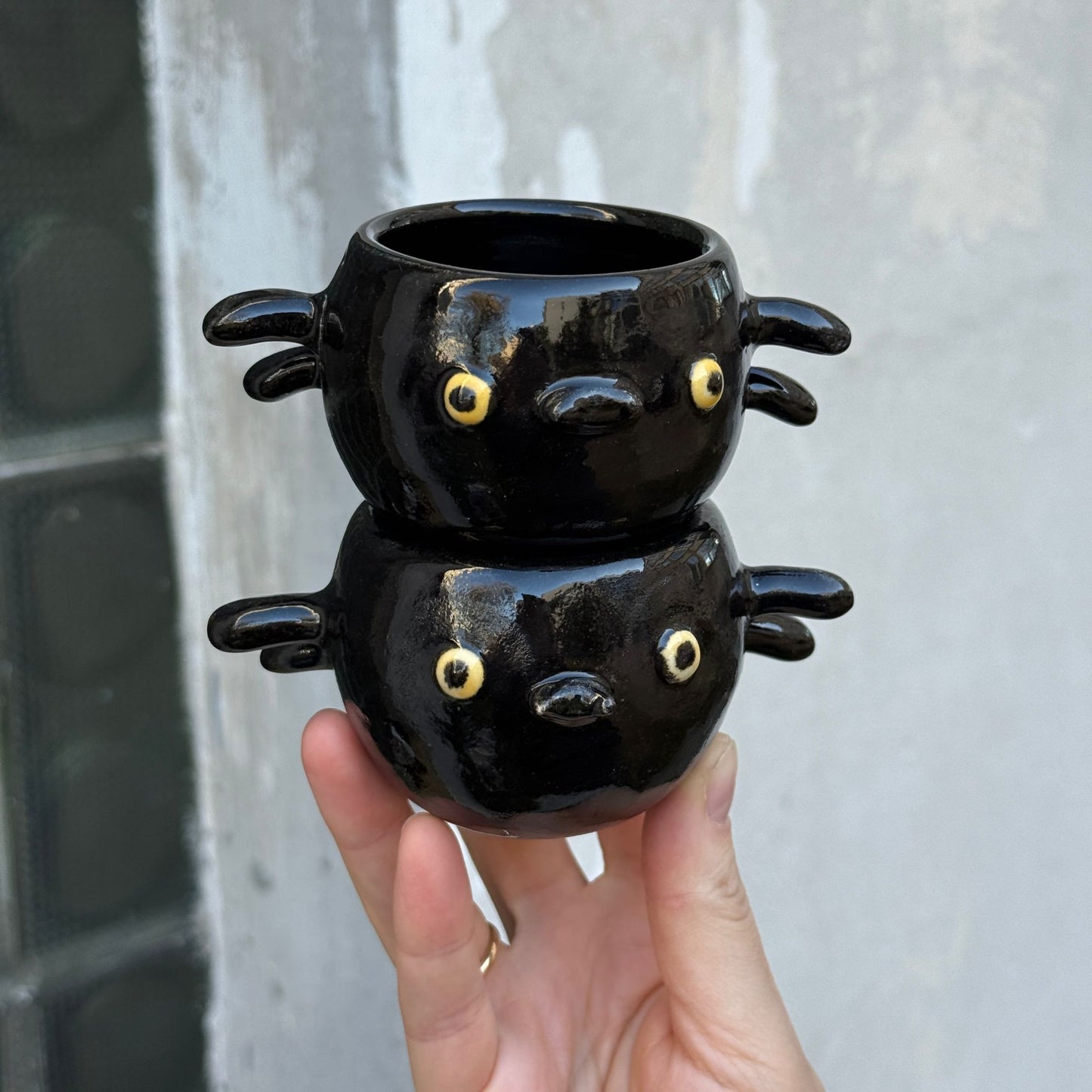 mała czarka-pająk do espresso 90 ml