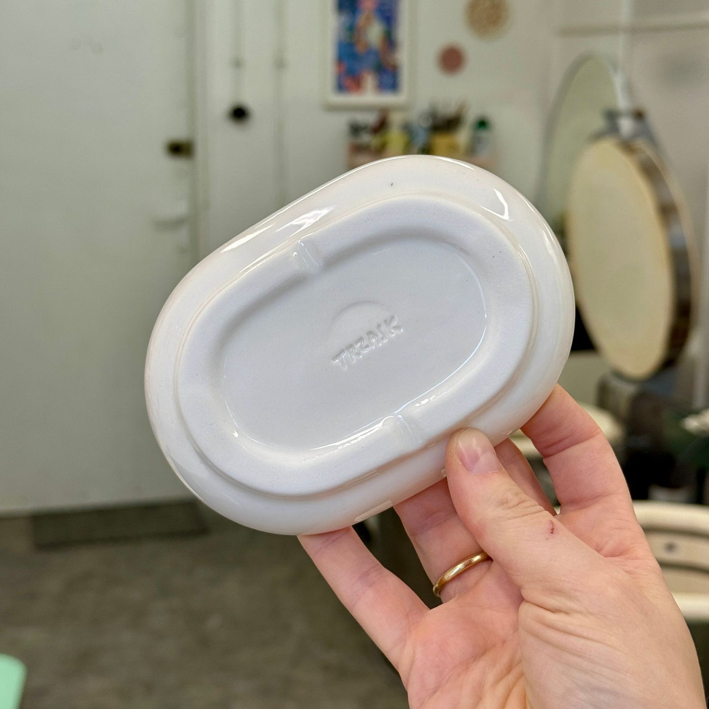 Mydelniczka z pomarańczką / mandarynką - wersja bez dziurek