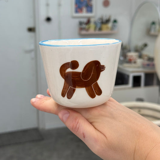 Czarka z brązowym pieskiem 270 ml