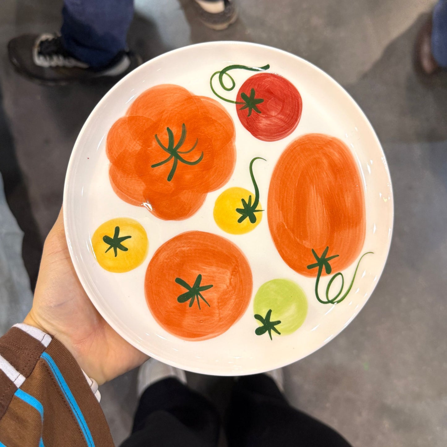 Talerzyk z pomidorami 17 cm