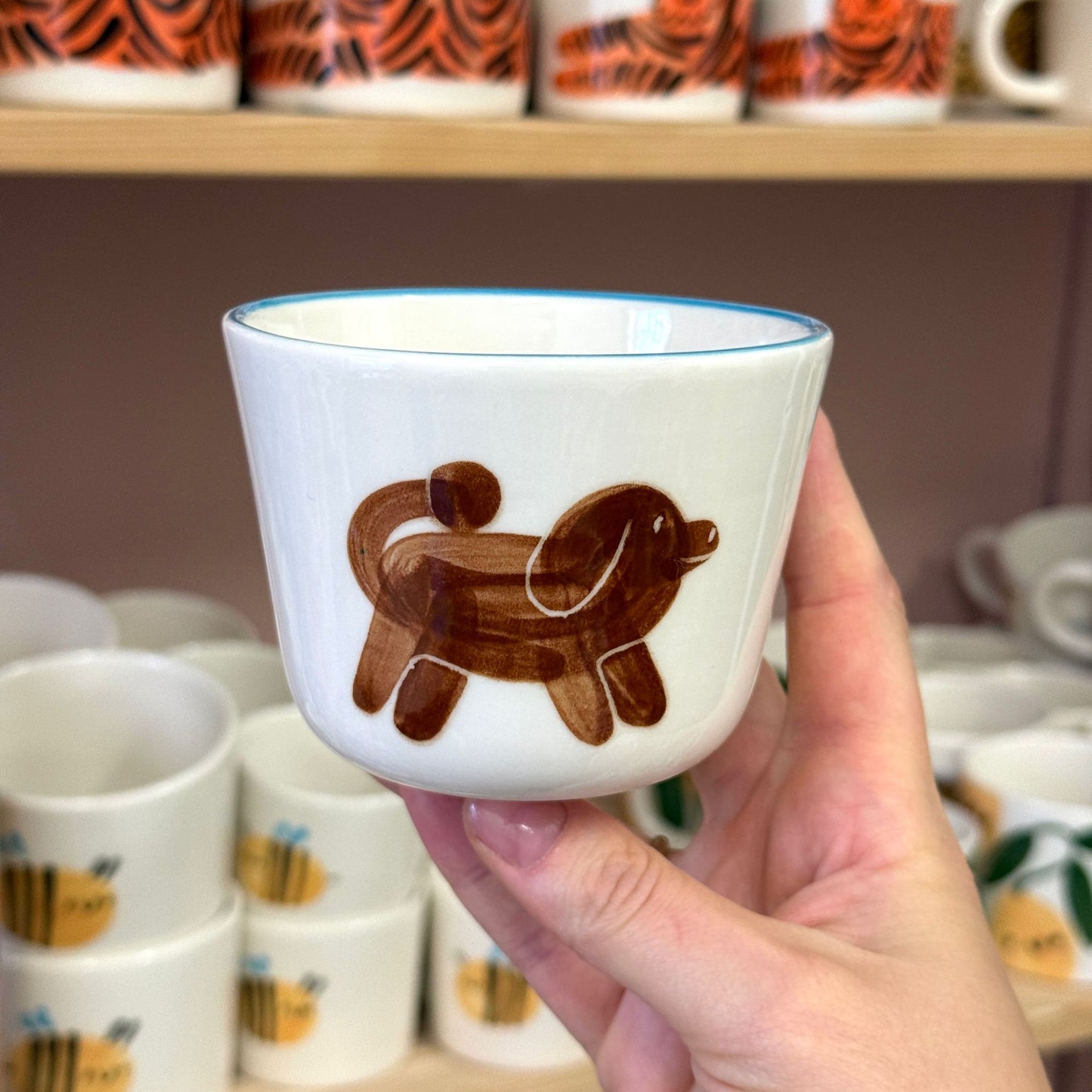 Czarka z brązowym pieskiem 270 ml