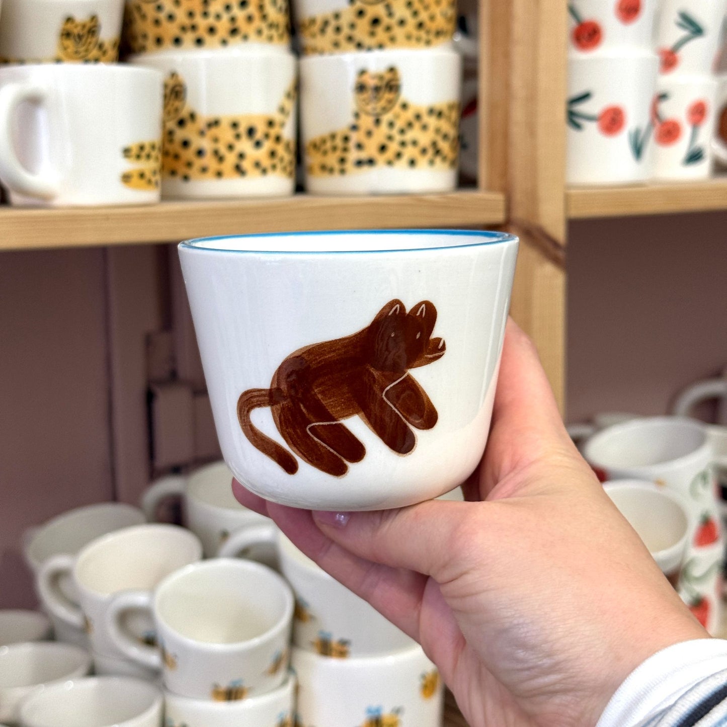 Czarka z brązowym pieskiem 270 ml