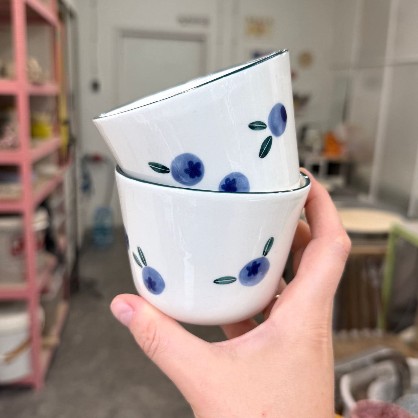 Czarka z jagodami / borówkami