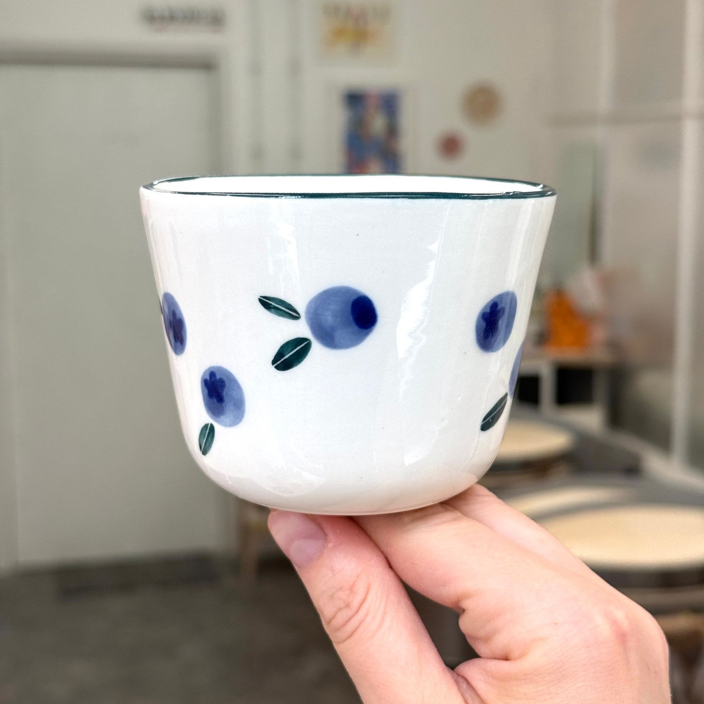 Czarka z jagodami / borówkami