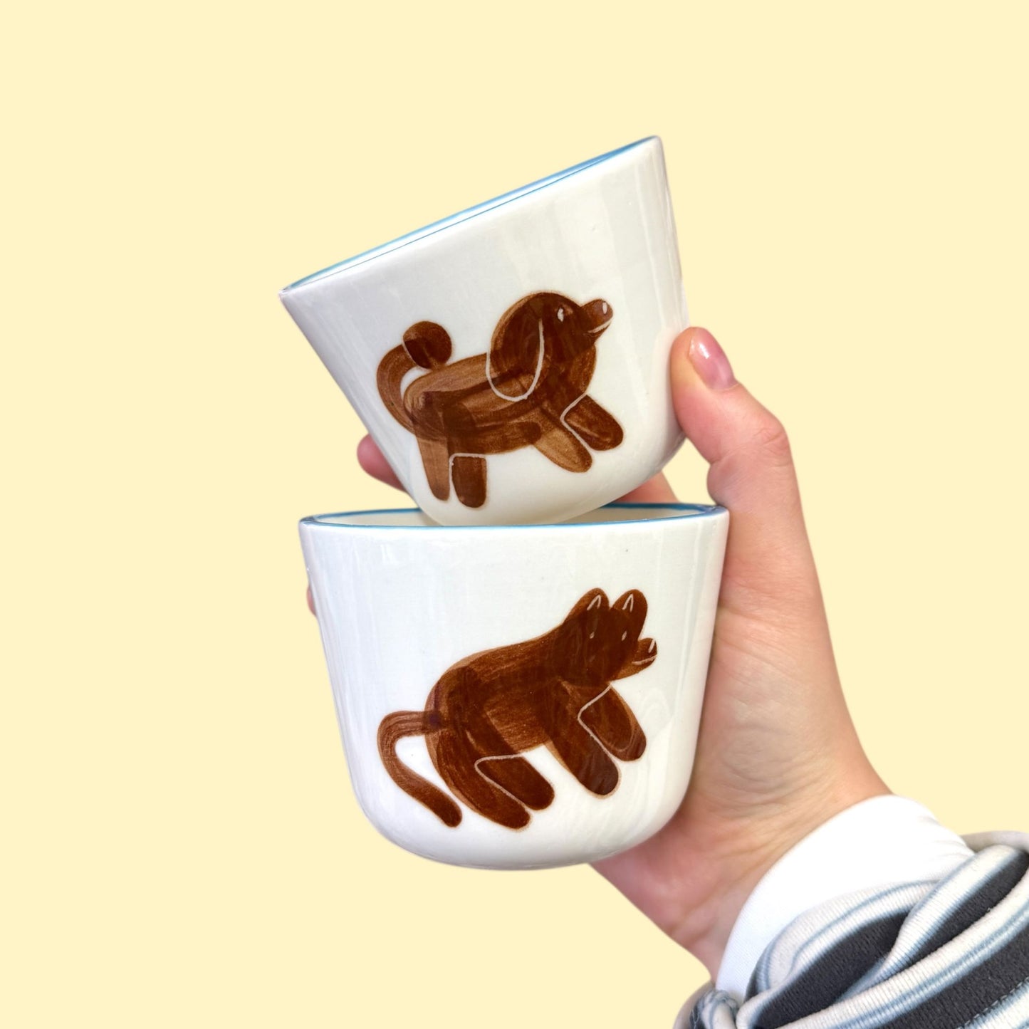 Czarka z brązowym pieskiem 270 ml