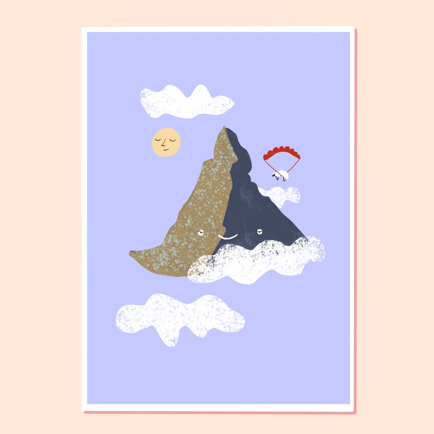 Pocztówka z górą - Matterhorn